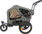 Trixie Fietskar - Hondenfietskar - Waterafstotend - Grijs/Salie 62X80X92 cm