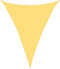 vidaXL - Zonnezeil - 160 - g/m² - 5x7x7 - m - HDPE - beige