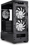 Lian Li Lancool 205M - Midi Tower PC - Micro-ATX Mini-ITX - Geharde glas zijpaneel - Zwart
