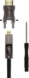Aisens A153-0645 - HDMI Kabel 20 m - 2.1 48 Gbit/s 3D ARC - Zwart
