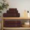 vidaXL - Handdoeken - 4 - st - 50x100 - cm - 360 - g/m² - 100% - katoen - bruin
