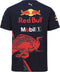 PUMA Red Bull Racing Teamline Sportshirt - Max Verstappen - Maat XL - Blauw