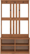 vidaXL - Halboom - SANDENS - 87x40x159,5 - cm - massief - grenenhout