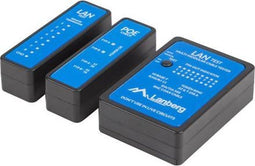 Lanberg NT-0404 - Netwerktester - PoE-tester - Zwart Blauw