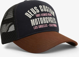 Deus - Reggie Trucker - Black/ Brown - One Size