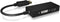 Icy Box IB-AC1031 - DisplayPort Adapter - 3-in-1 DVI HDMI VGA - Zwart