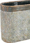PTMD Gino Bloempot - 40 x 20 x 36 cm - Cement - Goud