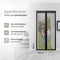 O'DADDY® Deurgordijn Deluxe FIBER - Magnetisch Vliegengordijn - Zelfsluitend - Zwart 100x230 cm