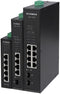 Edimax IGS-1005 - Industrial Ethernet Switch - 5x Gigabit PoE+ - Zwart