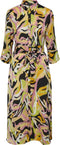 PIECES PCBARRY APRIL - Blousejurk - Knoopdetail - Riem in de taille - Maat L
