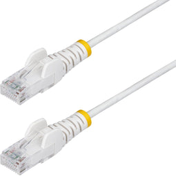 StarTech.com - Dunne CAT6 Ethernet Kabel - 5m Snagless 100W PoE UTP LSZH 28AWG Wit