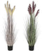 Decoratieve plant Home ESPRIT PVC Polyethyleen 45 x 45 x 150 cm (2 Stuks)