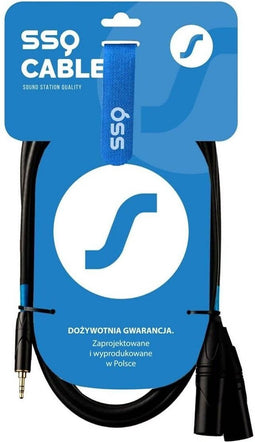 SSQ MIXLR3 - Jack stereo 3,5mm - 2x XLR męski