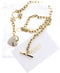 GUESS In My Heart Chain Necklace - Halsketting met harthanger - Verstelbaar 40,5-47,3 cm - Goudkleurig