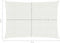 vidaXL - Zonnezeil - 160 - g/m² - 2x3 - m - HDPE - wit