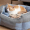 De 'Original Magnetron Heating Pad Disc Microwavable Verwarmd Huisdier Bed.
