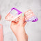 iMoshion Hoesje Geschikt voor Samsung Galaxy A12 Hoesje Siliconen - iMoshion Pop It Fidget Toy - Pop It hoesje - Rainbow