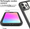 iMoshion Hoesje Geschikt voor iPhone 13 Pro Hoesje - iMoshion 360° Full Protective Case - Zwart / Transparant