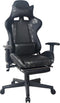 Gamestoel bureaustoel Thomas - racing gaming camouflage - met voetsteun - verstelbaar
