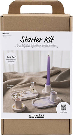 Creativ Company Starter Hobbyset Hars Gieten Kandelaren en Dienbladen