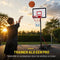 Dunlop Basketbalset Junior - Verstelbaar 165-205 cm - Standaard met bal en pomp