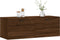 vidaXL - Wandkast - 100x36,5x35 - cm - bewerkt - hout - bruin - eikenkleur