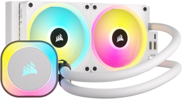 Corsair iCUE LINK H100i RGB - Liquid CPU Cooler - 240mm radiator - Wit