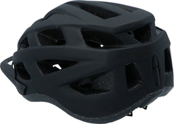 Dresco Fietshelm - Volwassenen - Maat L 58-61cm - 21 ventilatieopeningen - Verstelbaar spansysteem - Zwart