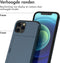 imoshion Hoesje Geschikt voor iPhone 12 Pro / 12 Hoesje - Ruimte voor 2 pasjes - imoshion Backcover met pasjeshouder - Donkerblauw