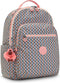 Kipling SEOUL - Rugzak 27L 15 inch laptopvak - Girly Geo