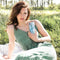 Selencia Hoesje Geschikt voor Samsung Galaxy A71 Hoesje - Selencia Maya Fashion Backcover - blauw