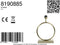 Light & Living Liva - Tafellamp - Goud - 30x13x37cm