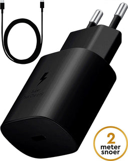 Golden Sound 45W Snellader - USB-C Snellader - 2 meter kabel - Zwart