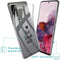 iMoshion Hoesje Geschikt voor Samsung Galaxy S20 Hoesje Siliconen - iMoshion Design hoesje - Transparant / Zwart / Live Laugh Love