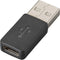 Plantronics 209505-01 - USB-C naar USB-A Kabel - Zwart