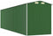 vidaXL - Tuinschuur - 192x689x223 - cm - gegalvaniseerd - staal - groen