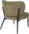 Housecraft Living Sanne Loungestoelen/ Fauteuil Groen Grijs - Set van 2