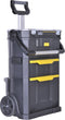 STANLEY STST1-79231 - Modulaire Gereedschapswagen 2in1 - Robuuste kunststof - Zwart Geel