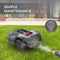 Zoef Robot Hans - Robotmaaier - 2000m² - Super Wifi - App - Ultrasonisch obstakelherkenning