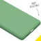 Accezz Hoesje Geschikt voor Samsung Galaxy S20 FE Hoesje Siliconen - Accezz Liquid Silicone Backcover - groen