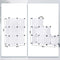 Woltu Modulaire Opbergkast met Deur - Wit - 96 x 30 x 96 cm - 6 Compartimenten