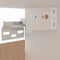 vidaXL - Hangkast - 60x31x40 - cm - bewerkt - hout - sonoma - eikenkleurig
