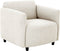 Tower living bradfort fauteuil - fabric montego 170 white