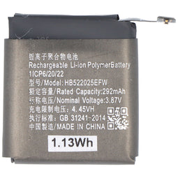 Huawei Watch GT 3 42mm - Accu - Li-Polymer 292mAh 3.87V