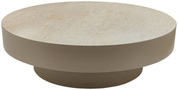 PTMD Corfu Coffee Table Beige Marble