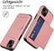 imoshion Hoesje Geschikt voor iPhone 14 Hoesje - Ruimte voor 2 pasjes - imoshion Backcover met pasjeshouder - Rosé Goud