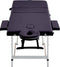 vidaXL - Massagetafel - inklapbaar - 3 - zones - aluminum - paars