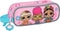 Pennenetui met 2 vakken LOL Surprise! Glow girl Roze (21 x 8 x 6 cm)