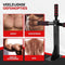 TTD® Premium Pull Up Bar - Wandmontage Dip Station - Draagkracht 250KG - Zwart/Rood