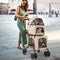 Coast 3-in-1 Hondenbuggy - Beige - Opvouwbaar - 53 x 84 x 105 cm